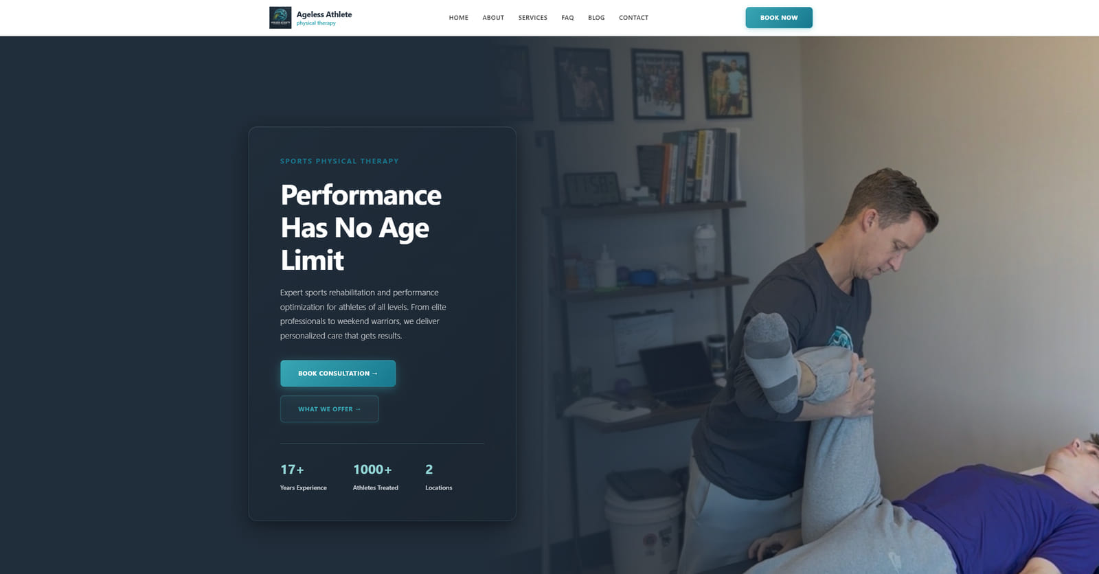 Ageless Athlete — project screenshot