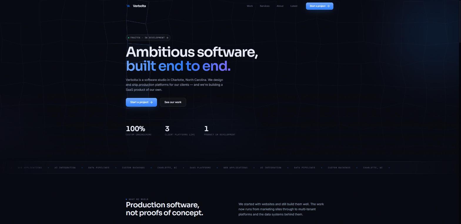Verbolta — project screenshot
